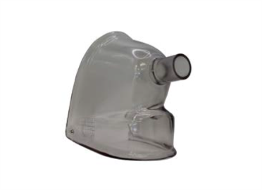 Máscara de nebulização facial adulto